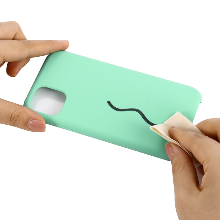 Solid Color Liquid Silicone Shockproof Case, For iPhone 11 Pro Max, For iPhone 11 Pro, For iPhone 11