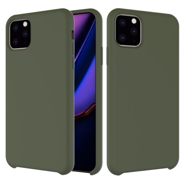 Solid Color Liquid Silicone Shockproof Case, For iPhone 11 Pro Max, For iPhone 11 Pro, For iPhone 11