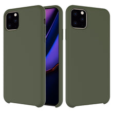Load image into Gallery viewer, Solid Color Liquid Silicone Shockproof Case, For iPhone 11 Pro Max, For iPhone 11 Pro, For iPhone 11
