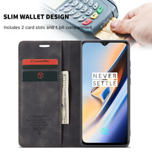 Load image into Gallery viewer, CaseMe-013 Multi-functional Retro Frosted Horizontal Flip Leather Case with Card Slot &amp; Holder &amp; Wallet