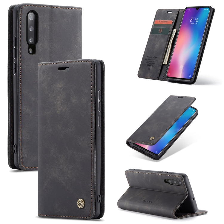 CaseMe-013 Multi-functional Retro Frosted Horizontal Flip Leather Case with Card Slot & Holder & Wallet