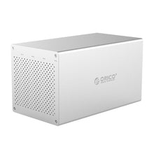 Load image into Gallery viewer, ORICO Honeycomb Series WS400RU3 SATA 3.5 inch 40TB USB 3.0 4 Bays Aluminum Alloy HDD / SSD Enclosure with Raid, USB 3.0 4 Bays with Raid