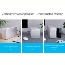 Load image into Gallery viewer, ORICO Honeycomb Series WS400RU3 SATA 3.5 inch 40TB USB 3.0 4 Bays Aluminum Alloy HDD / SSD Enclosure with Raid, USB 3.0 4 Bays with Raid