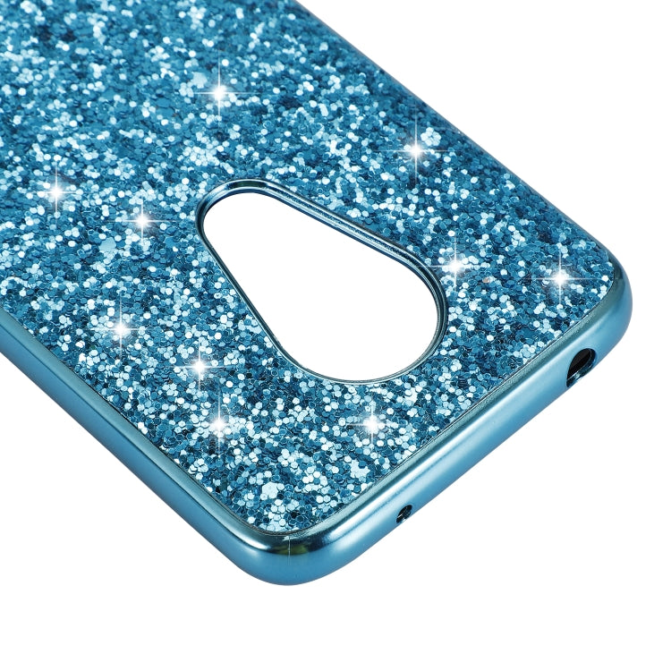 Plating Glittery Powder Shockproof TPU Case