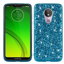 Load image into Gallery viewer, Plating Glittery Powder Shockproof TPU Case