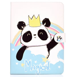Colored Pattern Drawing Horizontal Flip PU Leather Case with Three-folding Holder & Sleep / Wake-up Function, For iPad 5 / 6 / 7 / 8, For iPad Pro 11, Ffor iPad Pro 11, For Mini 1 / 2 / 3 / 4