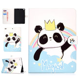 Colored Pattern Drawing Horizontal Flip PU Leather Case with Three-folding Holder & Sleep / Wake-up Function, For iPad 5 / 6 / 7 / 8, For iPad Pro 11, Ffor iPad Pro 11, For Mini 1 / 2 / 3 / 4