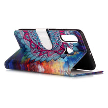 Load image into Gallery viewer, Oil Embossed Coloured Drawing Pattern Horizontal Flip PU Leather Case with Holder &amp; Card Slots &amp; Wallet &amp; Photo Frame