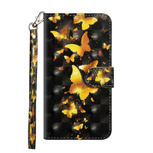 Load image into Gallery viewer, 3D Painting Pattern Coloured Drawing Horizontal Flip TPU + PU Leather Case with Holder &amp; Card Slots &amp; Wallet