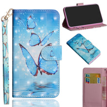 Load image into Gallery viewer, 3D Painting Pattern Coloured Drawing Horizontal Flip TPU + PU Leather Case with Holder &amp; Card Slots &amp; Wallet
