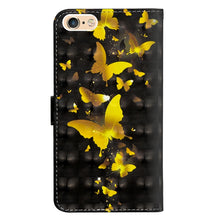 Load image into Gallery viewer, 3D Painting Pattern Horizontal Flip TPU + PU Leather Case with Holder &amp; Card Slots &amp; Wallet, For iPhone 6 Plus / 6s Plus, For iPhone 6 / 6s, For iPhone 7 Plus, For iPhone SE 2022 / SE 2020 / 8 / 7