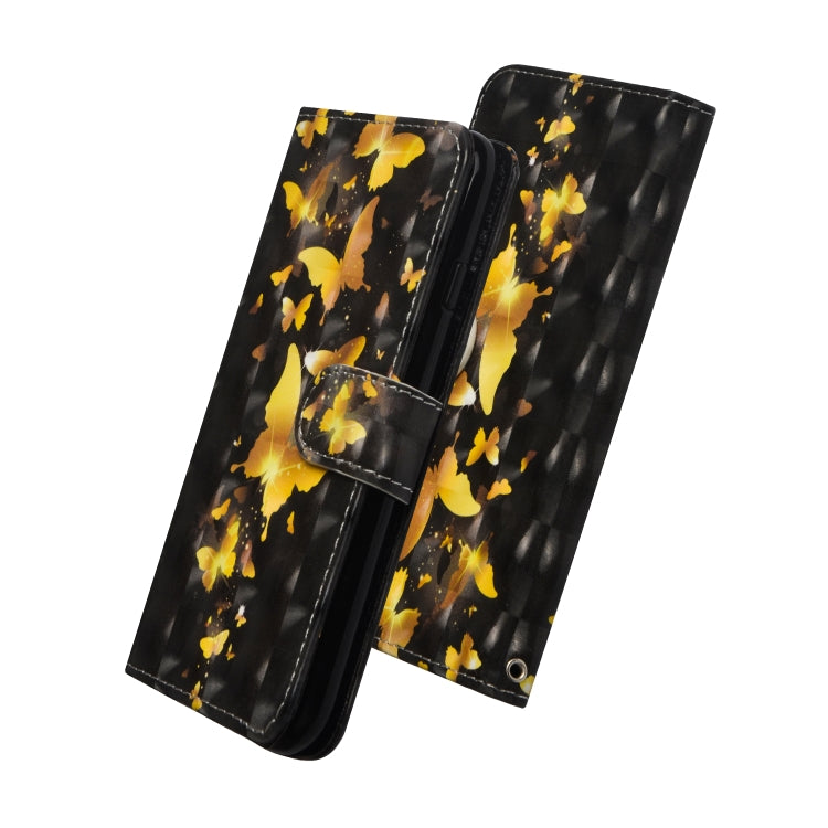 3D Painting Pattern Horizontal Flip TPU + PU Leather Case with Holder & Card Slots & Wallet, For Galaxy S8, For Galaxy S8+, For Galaxy S9, For Galaxy S9+