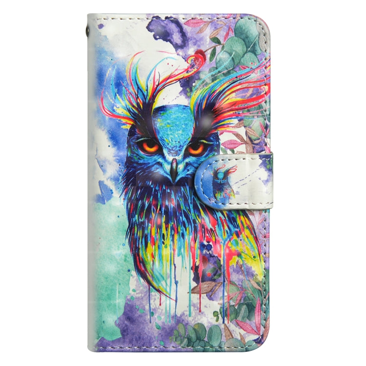 3D Painting Pattern Horizontal Flip TPU + PU Leather Case with Holder & Card Slots & Wallet, For Galaxy S8, For Galaxy S8+, For Galaxy S9, For Galaxy S9+