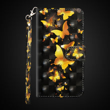 Load image into Gallery viewer, 3D Painting Pattern Horizontal Flip TPU + PU Leather Case with Holder &amp; Card Slots &amp; Wallet