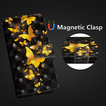 Load image into Gallery viewer, 3D Painting Pattern Horizontal Flip TPU + PU Leather Case with Holder &amp; Card Slots &amp; Wallet