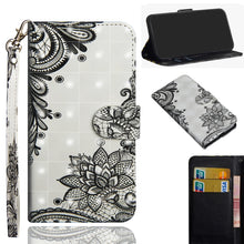 Load image into Gallery viewer, 3D Painting Pattern Horizontal Flip TPU + PU Leather Case with Holder &amp; Card Slots &amp; Wallet