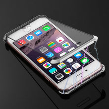 Load image into Gallery viewer, Ultra-Thin Angular Frame Magnetic Absorption Double-Sided Tempered Glass Shell for iPhone 8, For iPhone 8