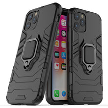 Load image into Gallery viewer, Panther PC + TPU Shockproof Protective Case with Magnetic Ring Holder for iPhone, For iPhone 11 Pro, For iPhone 11, For iPhone 11 Pro Max