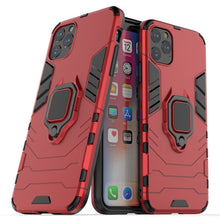 Load image into Gallery viewer, Panther PC + TPU Shockproof Protective Case with Magnetic Ring Holder for iPhone, For iPhone 11 Pro, For iPhone 11, For iPhone 11 Pro Max