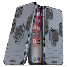 Load image into Gallery viewer, Panther PC + TPU Shockproof Protective Case with Magnetic Ring Holder for iPhone, For iPhone 11 Pro, For iPhone 11, For iPhone 11 Pro Max