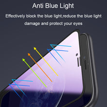 Load image into Gallery viewer, AG Matte Anti Blue Light Full Cover Tempered Glass, For iPhone 8 &amp; 7, For iPhone 8 Plus &amp; 7 Plus, For iPhone XS/ X / 11 Pro, For iPhone iPhone XR / 11, For iPhone XS Max / 11 Pro Max, For iPhone 6 &amp; 6s, For iPhone 6 Plus &amp; 6s Plus