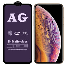 Load image into Gallery viewer, AG Matte Anti Blue Light Full Cover Tempered Glass, For iPhone 8 &amp; 7, For iPhone 8 Plus &amp; 7 Plus, For iPhone XS/ X / 11 Pro, For iPhone iPhone XR / 11, For iPhone XS Max / 11 Pro Max, For iPhone 6 &amp; 6s, For iPhone 6 Plus &amp; 6s Plus