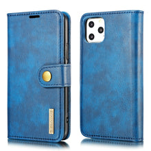 Load image into Gallery viewer, DG.MING Crazy Horse Texture Flip Detachable Magnetic Leather Case with Holder &amp; Card Slots &amp; Wallet, For Samsung Galaxy Note 10+, For iPhone 11 Pro Max, for iPhone 11 Pro, for Galaxy Note 10, for Galaxy Note 10+, for iPhone 11, For Samsung Galaxy Note 10