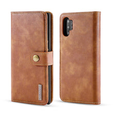 Load image into Gallery viewer, DG.MING Crazy Horse Texture Flip Detachable Magnetic Leather Case with Holder &amp; Card Slots &amp; Wallet, For Samsung Galaxy Note 10+, For iPhone 11 Pro Max, for iPhone 11 Pro, for Galaxy Note 10, for Galaxy Note 10+, for iPhone 11, For Samsung Galaxy Note 10