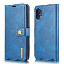 Load image into Gallery viewer, DG.MING Crazy Horse Texture Flip Detachable Magnetic Leather Case with Holder &amp; Card Slots &amp; Wallet, For Samsung Galaxy Note 10+, For iPhone 11 Pro Max, for iPhone 11 Pro, for Galaxy Note 10, for Galaxy Note 10+, for iPhone 11, For Samsung Galaxy Note 10