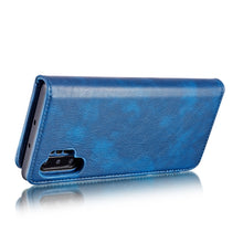Load image into Gallery viewer, DG.MING Crazy Horse Texture Flip Detachable Magnetic Leather Case with Holder &amp; Card Slots &amp; Wallet, For Samsung Galaxy Note 10+, For iPhone 11 Pro Max, for iPhone 11 Pro, for Galaxy Note 10, for Galaxy Note 10+, for iPhone 11, For Samsung Galaxy Note 10