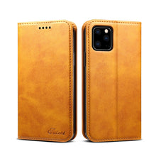 Load image into Gallery viewer, Suteni Calf Texture Horizontal Flip Leather Case with Holder &amp; Card Slots &amp; Wallet for iPhone, For iPhone 11 Pro, For iPhone 11, For iPhone 11 Pro Max