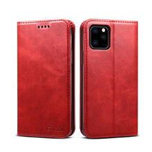 Load image into Gallery viewer, Suteni Calf Texture Horizontal Flip Leather Case with Holder &amp; Card Slots &amp; Wallet for iPhone, For iPhone 11 Pro, For iPhone 11, For iPhone 11 Pro Max