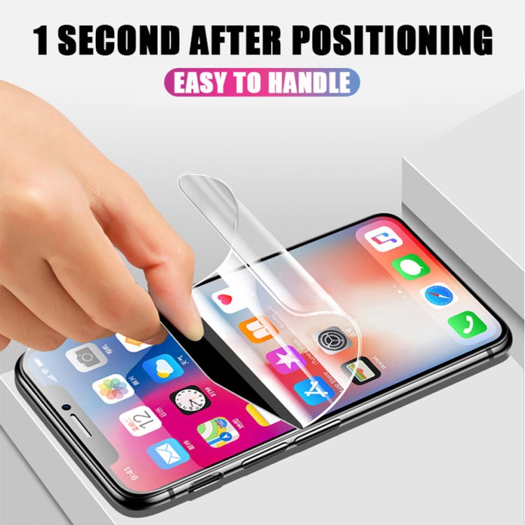 25 PCS Soft Hydrogel Film Full Cover Front Protector with Alcohol Cotton + Scratch Card for, For iPhone 6 / 7 / 8(25 PCS), For iPhone 6 Plus(25 PCS), For iPhone 7 Plus / 8 Plus(25 PCS), For iPhone X / XS(25 PCS), For iPhone XR(25 PCS), iPhone XS Max   ...