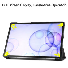 Load image into Gallery viewer, Custer Texture Horizontal Flip Leather Case with Three-folding Holder &amp; Sleep / Wake-up Function