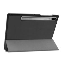Load image into Gallery viewer, Custer Texture Horizontal Flip Leather Case with Three-folding Holder &amp; Sleep / Wake-up Function