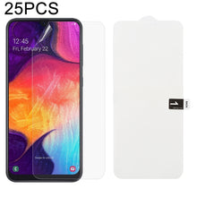 Load image into Gallery viewer, 25 PCS Soft Hydrogel Film Full Cover Front Protector with Alcohol Cotton + Scratch Card for Galaxy, For Galaxy M30(25 PCS), For Galaxy Note 10 (25 PCS), For Galaxy Note 10+ (25 PCS), For Galaxy Note 8 (25 PCS), For Galaxy Note 9 (25 PCS)               ...
