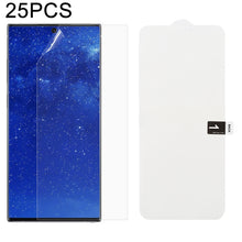 Load image into Gallery viewer, 25 PCS Soft Hydrogel Film Full Cover Front Protector with Alcohol Cotton + Scratch Card for Galaxy, For Galaxy M30(25 PCS), For Galaxy Note 10 (25 PCS), For Galaxy Note 10+ (25 PCS), For Galaxy Note 8 (25 PCS), For Galaxy Note 9 (25 PCS)               ...