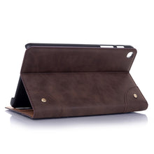 Load image into Gallery viewer, Retro Book Style Horizontal Flip Leather Case with Holder &amp; Card Slots &amp; Wallet
