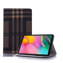 Load image into Gallery viewer, Plaid Texture Horizontal Flip Leather Case with Holder &amp; Card Slots &amp; Wallet