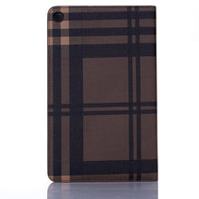 Load image into Gallery viewer, Plaid Texture Horizontal Flip Leather Case with Holder &amp; Card Slots &amp; Wallet