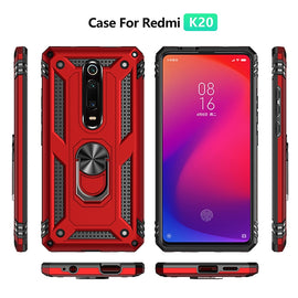 Armor Shockproof TPU + PC Protective Case with 360 Degree Rotation Holder for, For Xiaomi Redmi K20