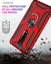 Load image into Gallery viewer, Armor Shockproof TPU + PC Protective Case with 360 Degree Rotation Holder for, For Xiaomi Redmi K20
