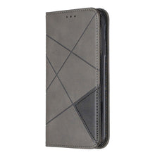 Load image into Gallery viewer, Rhombus Texture Horizontal Flip Magnetic Leather Case with Holder &amp; Card Slots &amp; Wallet, For iPhone 11