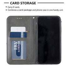 Load image into Gallery viewer, Rhombus Texture Horizontal Flip Magnetic Leather Case with Holder &amp; Card Slots &amp; Wallet, For iPhone 11