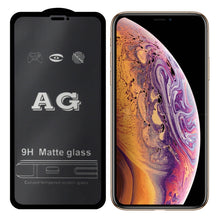 Load image into Gallery viewer, AG Matte Frosted Full Cover Tempered Glass, For iPhone 6 &amp; 6s, For iPhone 6 Plus &amp; 6s Plus, For iPhone 8 / 7, For iPhone 8 Plus &amp; 7 Plus, For iPhone XS / X / 11 Pro, For iPhone XR / 11, For iPhone XS Max / 11 Pro Max