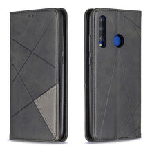 Load image into Gallery viewer, Rhombus Texture Horizontal Flip Magnetic Leather Case with Holder &amp; Card Slots &amp; Wallet, For Huawei P Smart+ 2019 / Honor 10i (Honor 20 lite), For Huawei Y7 (2019) / Y7 Prime (2019)