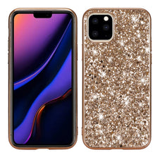 Load image into Gallery viewer, Glitter Powder Shockproof TPU Protective Case for iPhone, For iPhone 11 Pro, For iPhone 11, For iPhone 11 Pro Max
