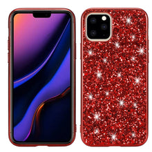 Load image into Gallery viewer, Glitter Powder Shockproof TPU Protective Case for iPhone, For iPhone 11 Pro, For iPhone 11, For iPhone 11 Pro Max