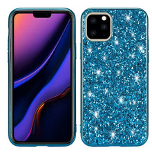 Load image into Gallery viewer, Glitter Powder Shockproof TPU Protective Case for iPhone, For iPhone 11 Pro, For iPhone 11, For iPhone 11 Pro Max