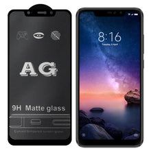 Load image into Gallery viewer, AG Matte Frosted Full Cover Tempered Glass, For Xiaomi Redmi Note 6 Pro